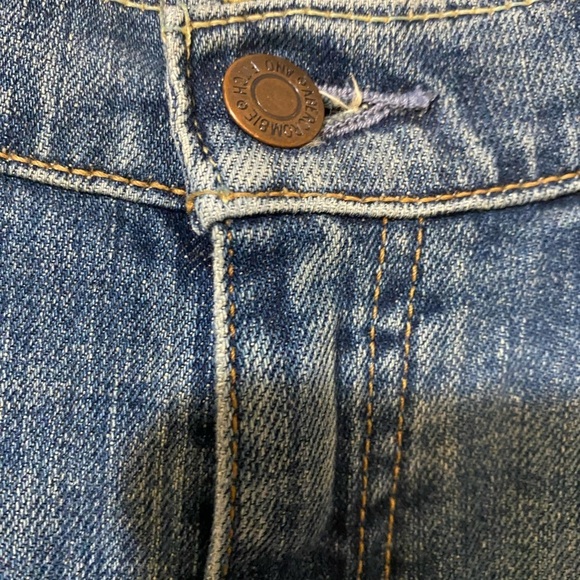 Abercrombie & Fitch Flare Boot Cut Stretch Jeans Denim women’s size 4 Short - Picture 2 of 6